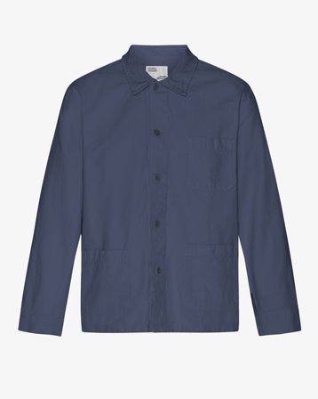 Organic Workwear Jacket - Petrol Blue - Male - M