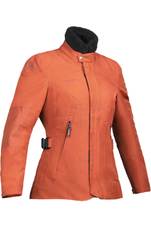 Ixon Bloom Women's Motorcycle Jacket Orange M