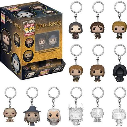 Funko Pop! Nøglevedhæng - Ringenes Herre - Hobbitten - 100% ægte - Unisex - Plastik - Harpiks