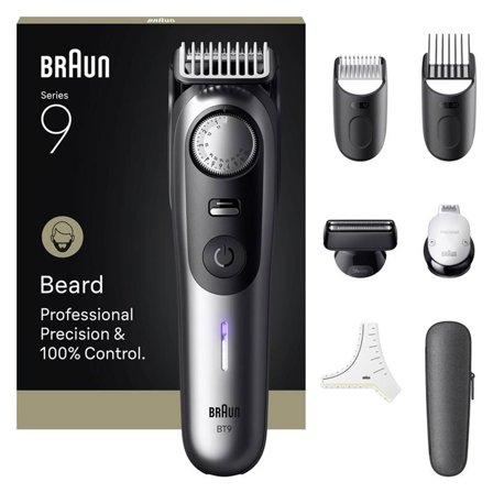 Braun - Skjeggtrimmer BT9520 Krom