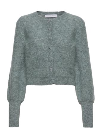 Mohair Petit Cardigan Neuletakki Vihreä Cathrine Hammel