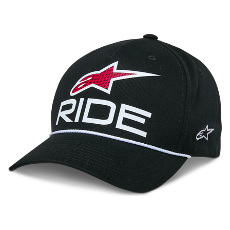 Snapback Caps Alpinestars Ride Comp Svart/Hvit/Rød Onesize