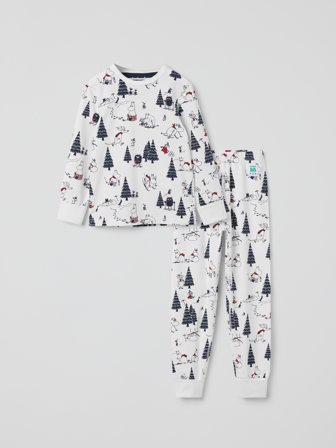 Polarn O. Pyret Pyjamas Mumin - 86|92 - barnkläder - white