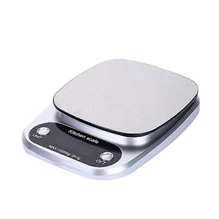 Kitchen Scale for Baking, Up to 10 kg, 1 Gram Accuracy