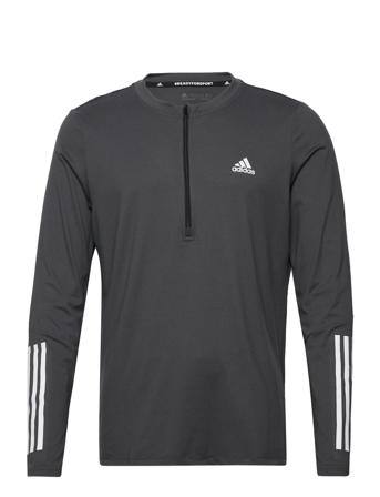 Training 1/4-Zip Long-Sleeve Top Black Adidas Performance