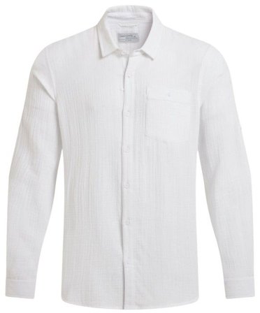 Craghoppers M's Moro Long Sleeved Shirt White - Matkapaidat