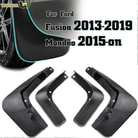 Sett Støpte Sprutlapper For Ford Fusion 2013-2019 Mondeo Mk5 2015- Mudflaps Sprutbeskyttere Mud Flap Mudguards Fender Foran Bak