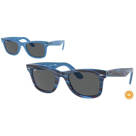 Ray-Ban Wayfarer Change - Solbriller - Blå - RB2140 1409B1 5022