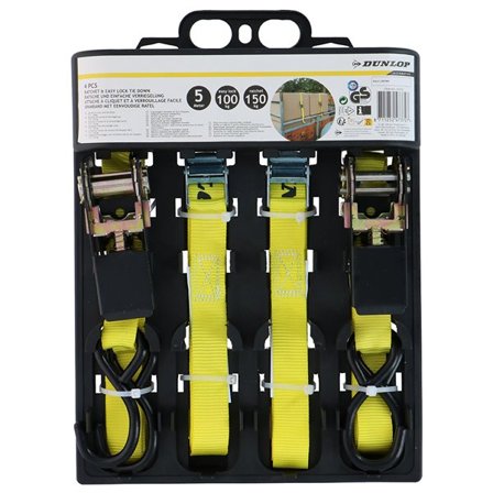 Spännband 5 m 2-pack – med robust spärrmekanism