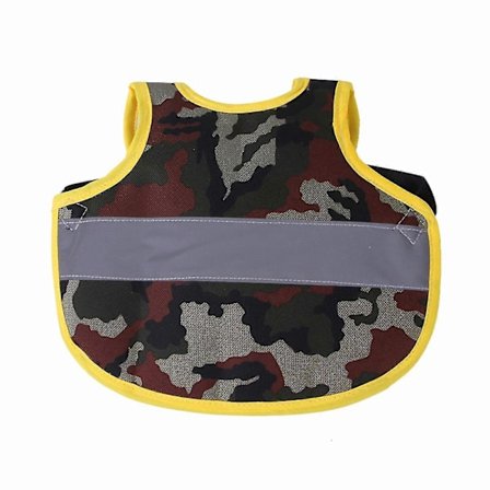 3 stk. Hønse Refleksvest Justerbar Kyllingsele Gå Kylling Sal Kylling Forkle For Høner Fjærbeskyttelse Holder For And Høner Gås Poult