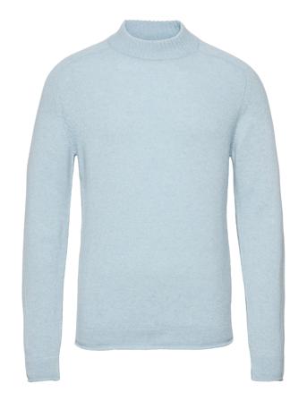 Sdvaughn Knit Pullover Blue Solid