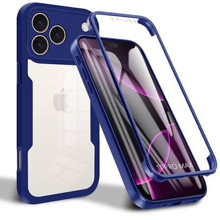 Beskyttelseshætte - BOOLING - til iPhone 17 Pro Max - Fuld beskyttelse - Stødsikker - Moderne design