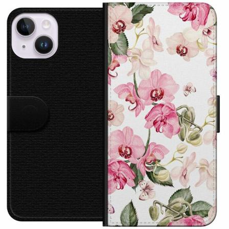Apple Iphone 14 Plånboksfodral Blommor