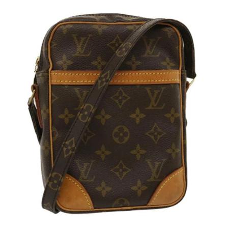 Louis Vuitton Vintage, Pre-owned Canvas louis-vuitton-bags Bruin, Dames, Maat:ONE Size