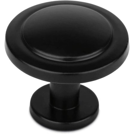 /EA/(Svart) Runda Dörrknoppar Lådknoppar 30mm Möbelhandtag för