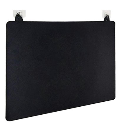 Induktioliesisuoja, uudelleenkäytettävä liesisuoja, lämmönkestävä, musta 72,5*52cm