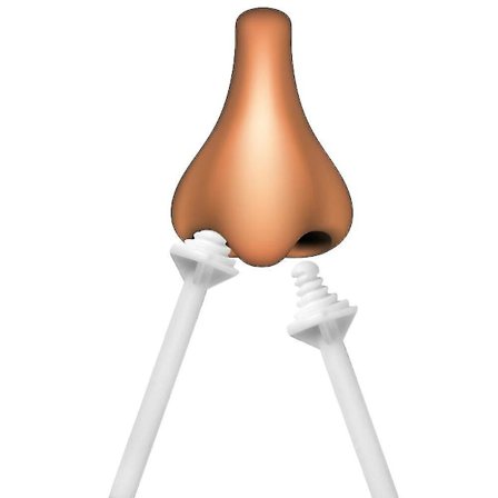 Nesevoks Pinner 60 stk Plast Nesevoks Applikatorer For Smertefri Nesehår Fjerning