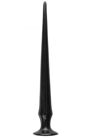 Ass Spike Dildo Black 33 cm Extra lång analdildo - Blushme.se
