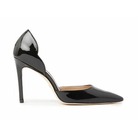 Stuart Weitzman, Scallop Dorsay Pumps Czarny, Kobieta, Rozmiar: 35 1/2 EU