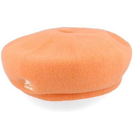 Kangol - Oranssi beret Hattu - Wool Jax Papaya Milk Beret @ Hatstore