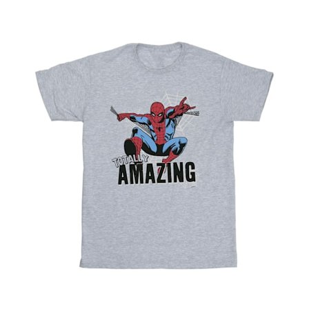 Marvel Girls Spider-Man Amazing Bomull T-shirt 5-6 år Sport