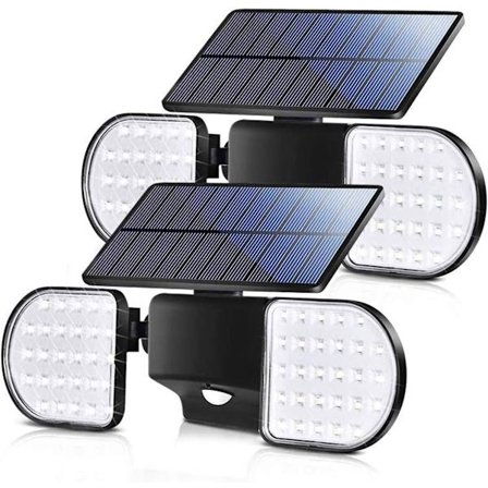 Solcellslampor utomhus, 56 LED solcellslampa utomhus med rörelse