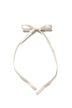 KICKS Beauty Mini Hair Clip with Bow White, Hår, Hårpynt, Hårklemmer