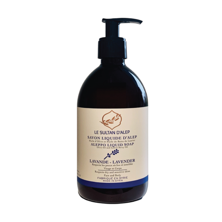 Aleppo Hand Wash Lavender, 500 ml