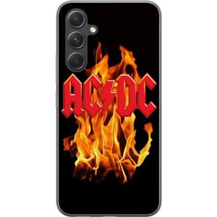 Kompatibelt Mobilskal till Samsung Samsung Galaxy S24 AC DC Elektrisk Rockband Musik