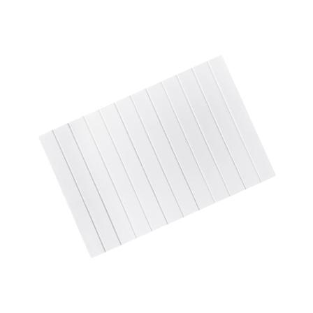 1/2/3/5 Mini 1/12 1/6 skala Dockhusväggpanel gör det själv i trä L White 1Set