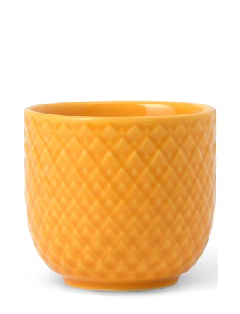 Rhombe Color Æggebæger Orange Lyngby Porcelæn