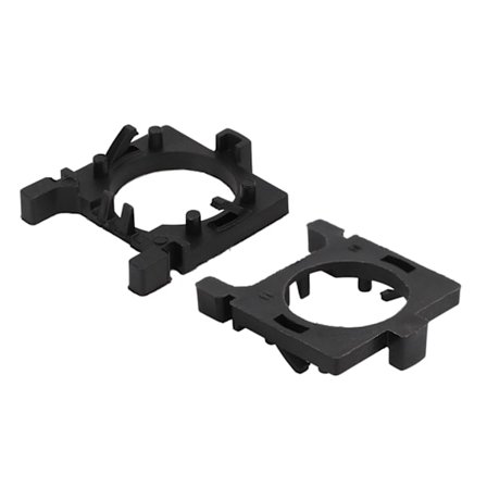 2 kpl polttimoadapteri luotettava kestävä helppo vaihdettava IP68-suojaustaso kompakti LED-adapteri H7:lle