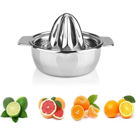 1 stk Sitronskvis, Rustfritt Stål, Manuell Sitrus Lime Skvis