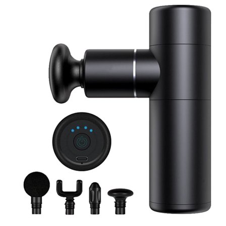 Massagepistol (flerhövdad) för djupgående muskelstimulans