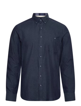 Lindbergh | Mélange Brushed Shirt L/S - Regular | S