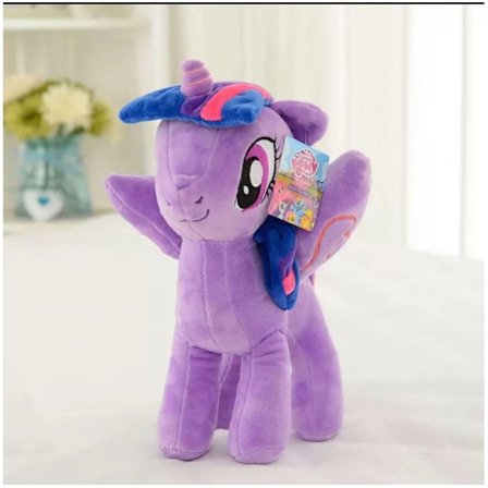 Liten Hest Twilight Sparkle 33CM Plysj Leke Vennskapsfilm Hovedkarakter