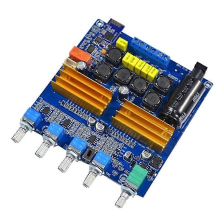 Tpa3116d2 Bluetooth 5.0 2.1 Kanal Audio Stereo Subwoofer Forstærker Board 50wx2+100w Diskant Tone T