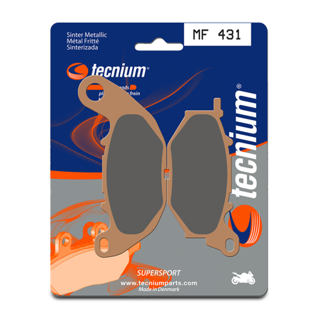 Bremsbeläge Tecnium Scooter Street Performance Gesinterte Metall Vorder - Yamaha YZF R25 2015-2017