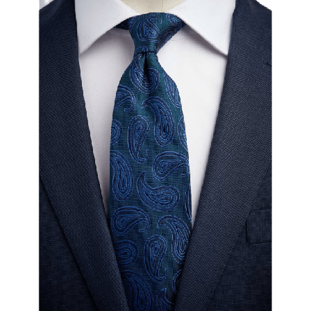 John Henric Tie Paisley Kostymtillbehör Herr Flerfärgad 7,5