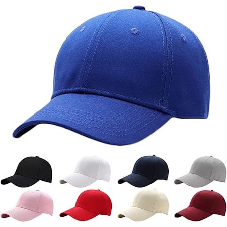 Baseballcaps for menn og kvinner - bomull, Bluex