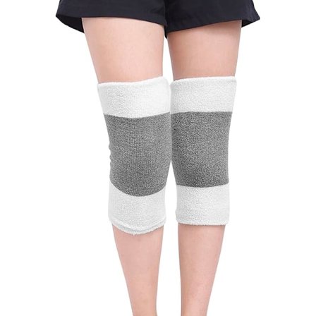 Menn Kvinner Tykkere Termiske Knebeskytter Benvarmere Vinter Pustende Koselig Varme Kneputer Benmansjetter Støttebeskytter for Ski Sykling Dans Løping