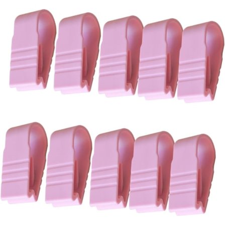 Hörnklämma 10 st rosa påslakan lakan klämma skosnöre elastisk