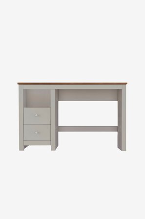 Loft24 - Skrivebord Emerald 2 skuffer - Flerfarget - Skrivebord - Fra Homeroom