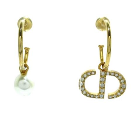 Dior Vintage Pre-owned Tyg rhngen gul, Dam Vintage Smycken, Dam, Storlek: ONE SIZE