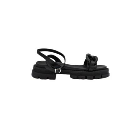 Janet & Janet, Flat shoes Czarny, Kobieta, Rozmiar: 39 EU