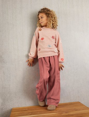 Minymo Pants - Burgundy - 110