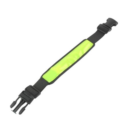 Smidig Genomtänkt Led Reflexarmband Fluorescerande Gul