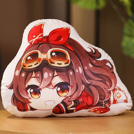 45x35cm Genshin Impact Plyschleksakssoffa Kudde 03 03