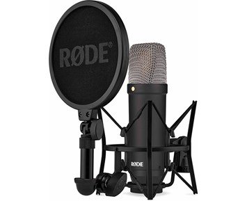 Røde-RODE NT1 Signature Series (BLACK)-NT1 Signature Series studiomikrofon med XLR-tilkobling-Computer accessories-Streaming