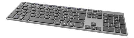 Deltaco TB-802 - tastatur - QWERTY - Pan Nordic - mørk grå